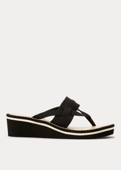 Ralph Lauren Rosalind Wedge Sandaler Dame Danmark (NVYIE4870)